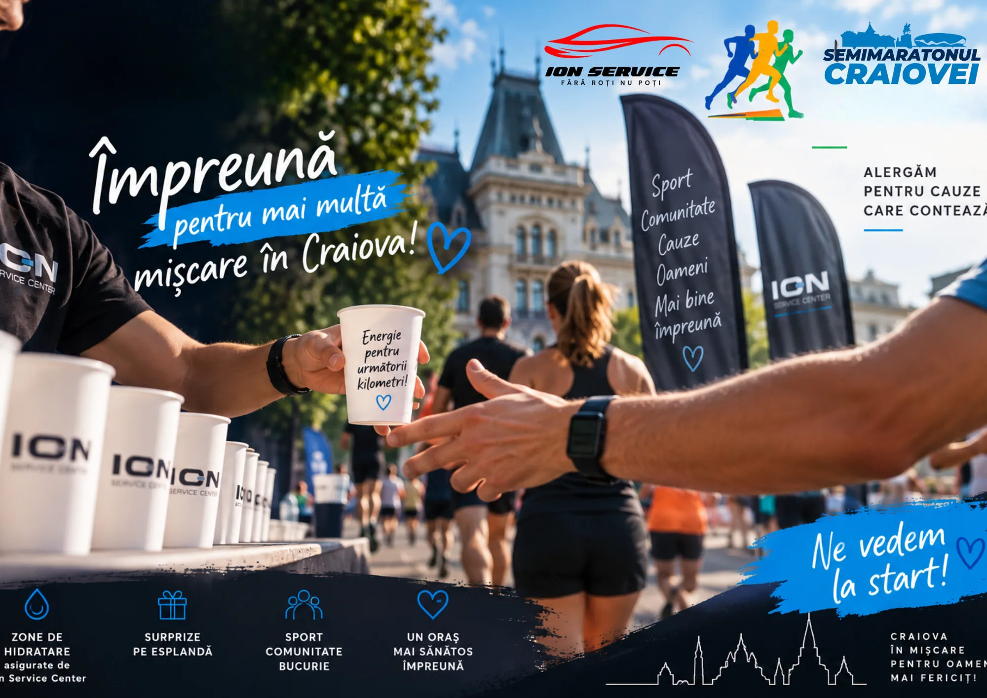 Sport, aventură și comunitate: ne vedem la Semimaratonul Craiovei 2026