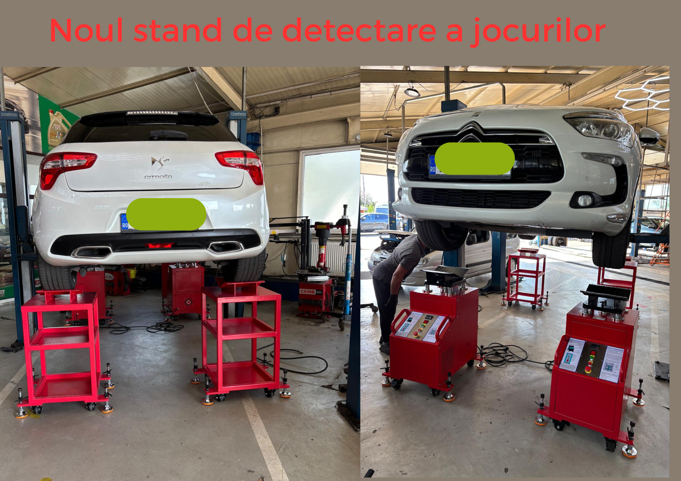 Standul de detectare a jocurilor pentru autoturisme – siguranță, precizie și încredere